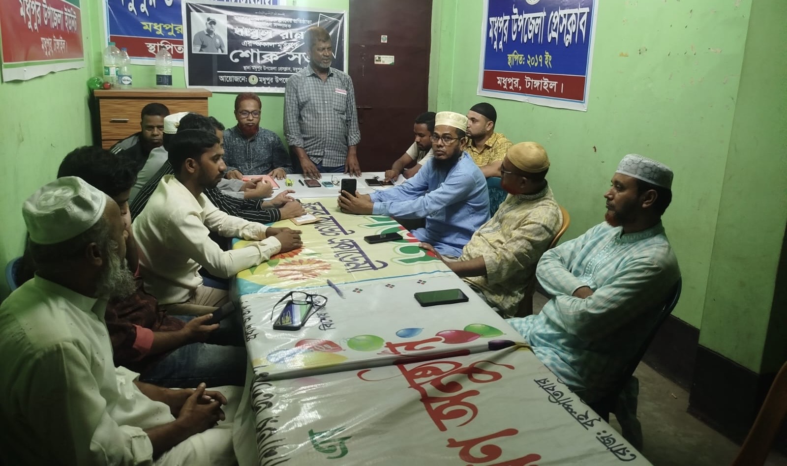 মধুপুর উপজেলা প্রেসক্লাবের মাসিক সভা অনুষ্ঠিত